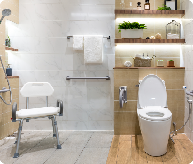 Mobility Adapted Bathrooms Warwickshire