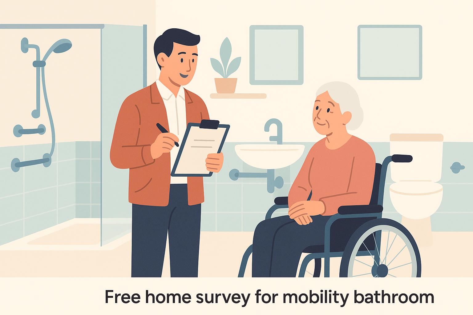 Read more about the article What to Expect from a Free Home Survey for Mobility Bathroom Adaptations