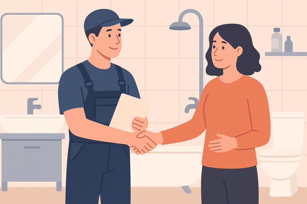 bathroom fitter evesham