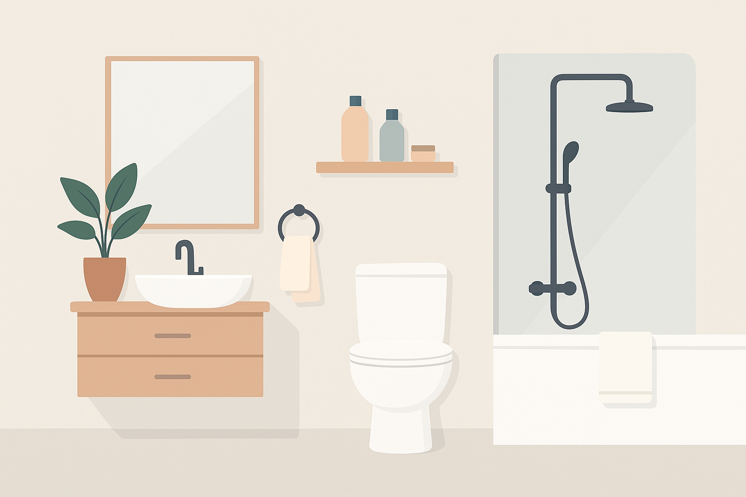 Hotel-Style Bathroom Design