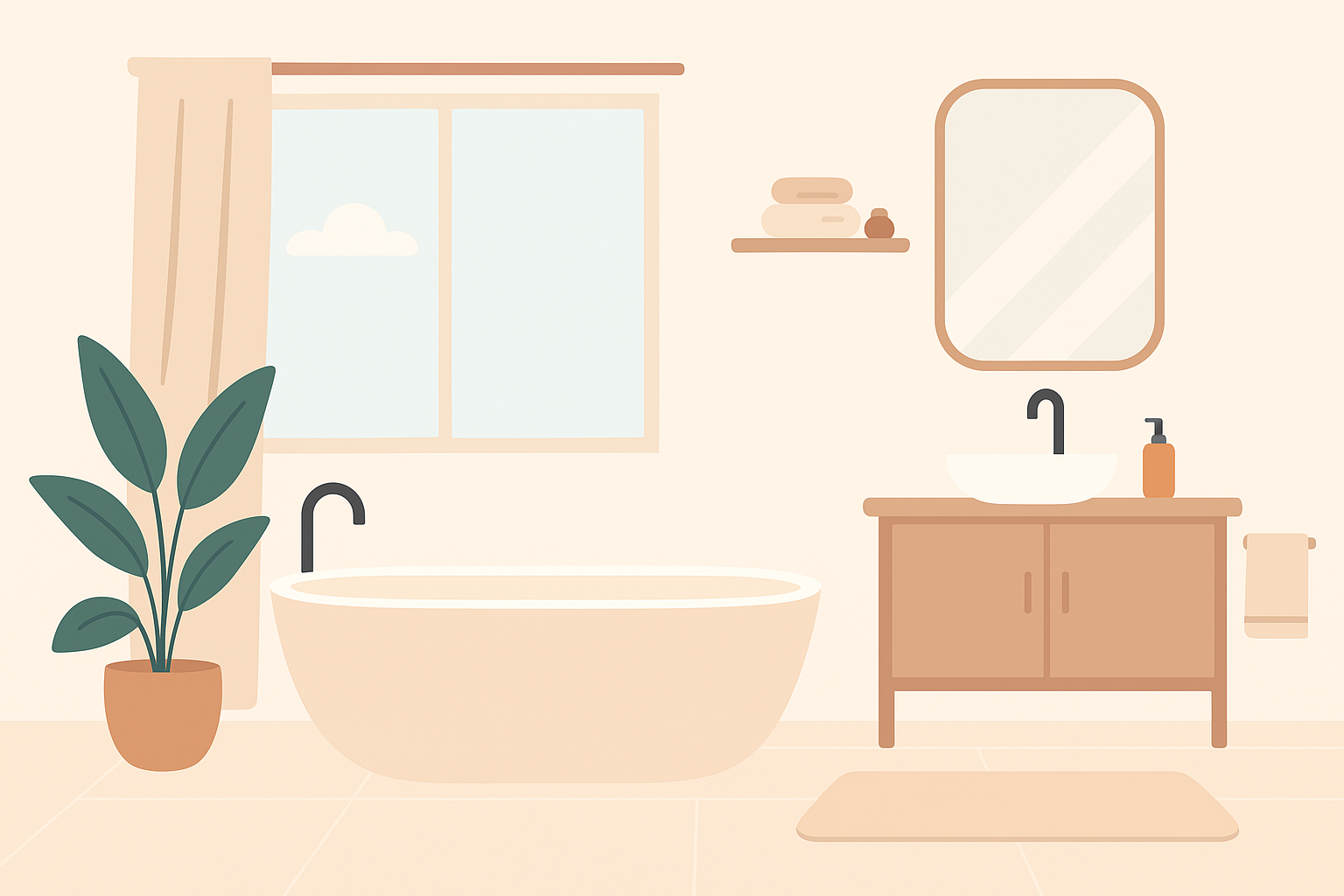 Spa-Style Bathroom Ideas
