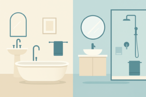 Traditional vs Contemporary Bathrooms