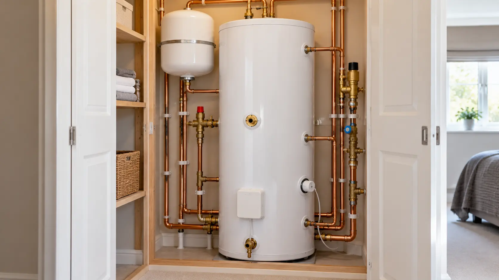 unvented hot water cylinder
