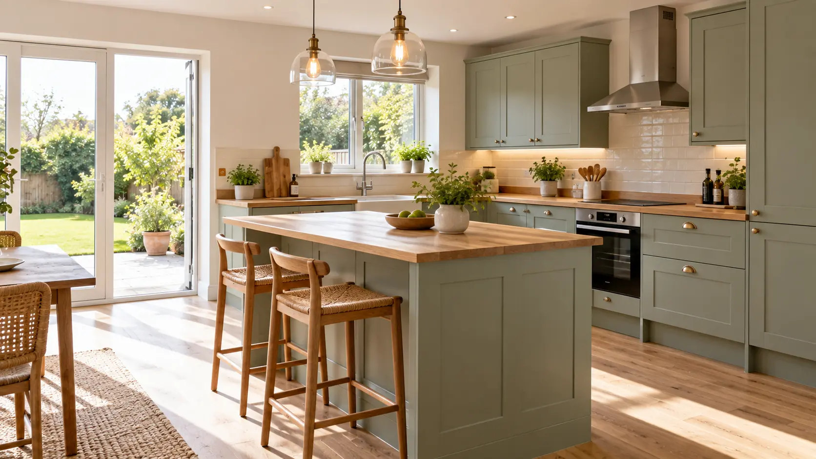 modern American style kitchen